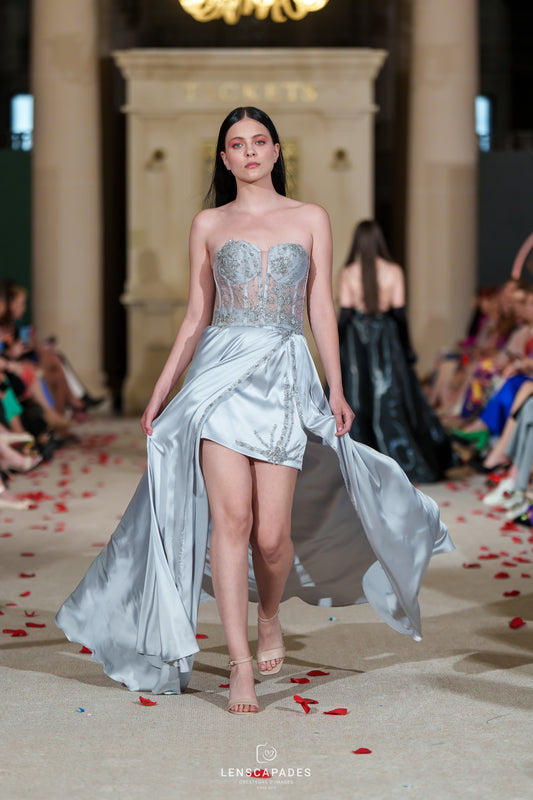 ✨ Rochie Crystal Frost